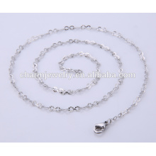 Einfache Design Schmuck Halskette Edelstahl Kette für Lady BSL004-1